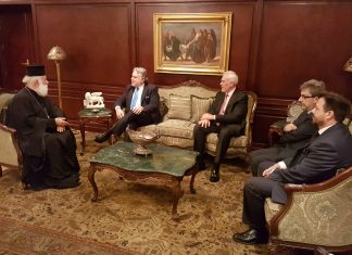 ΑΙΓΥΠΤΟΣ - ΣΥΝΑΝΤΗΣΗ Γ. ΚΑΤΡΟΥΓΚΑΛΟΥ - ΠΑΤΡΙΑΡΧΗ ΑΛΕΞΑΝΔΡΕΙΑΣ ΘΕΟΔΩΡΟΥ Β΄