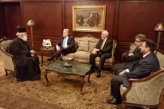 ΑΙΓΥΠΤΟΣ - ΣΥΝΑΝΤΗΣΗ Γ. ΚΑΤΡΟΥΓΚΑΛΟΥ - ΠΑΤΡΙΑΡΧΗ ΑΛΕΞΑΝΔΡΕΙΑΣ ΘΕΟΔΩΡΟΥ Β΄