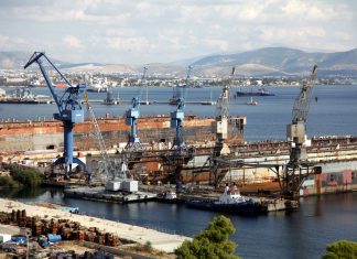 Κατατέθηκε η αίτηση για εκκαθάριση των Ναυπηγείων Σκαραμαγκά