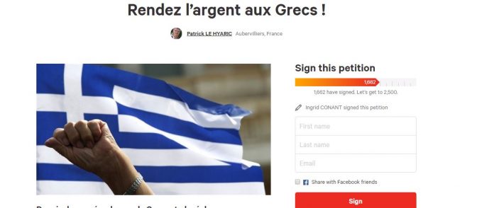 Γαλλία προς ΕΚΤ: «Επιστρέψτε στους Έλληνες τα χρήματά τους»