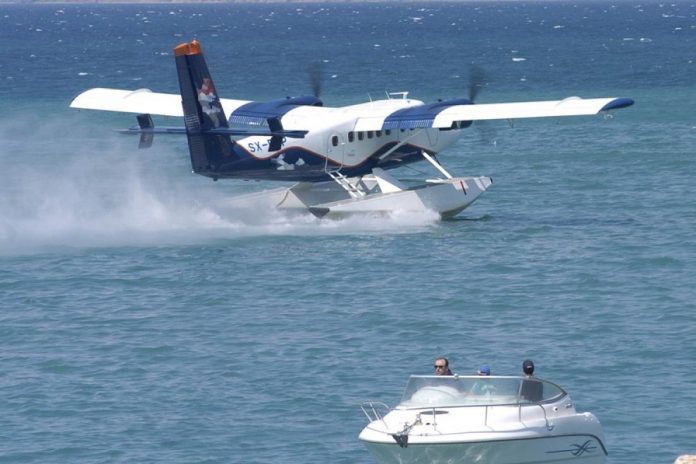 Κέρκυρα: Ξεκίνησαν οι δοκιμαστικές πτήσεις των υδροπλάνων