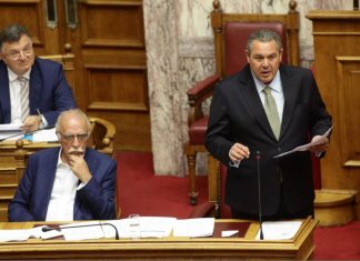 Στη Βουλή η απόφαση ΥΠΕΘΑ Καμμένου για αγορά όπλων