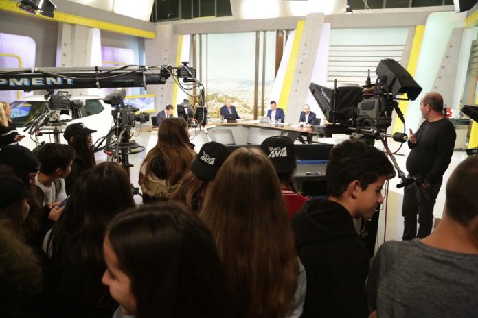 ANT1: Γιόρτασε μαζί με μαθητές την Παγκόσμια Ημέρα Τηλεόρασης