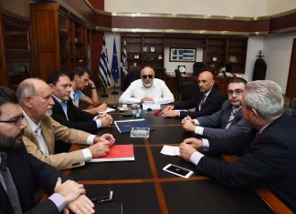 Συνάντηση του ΥΝΑΝΠ Παναγιώτη Κουρουμπλή με EUROPLATFORMS