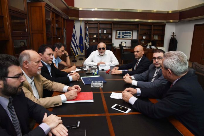 Συνάντηση του ΥΝΑΝΠ Παναγιώτη Κουρουμπλή με EUROPLATFORMS