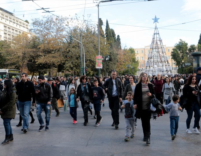 Ο τζίρος από τις χριστουγεννιάτικες αγορές