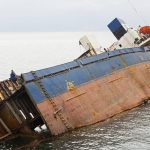 Φεριμπότ εξόκειλε στο Καλαί λόγω σφοδρής κακοκαιρίας