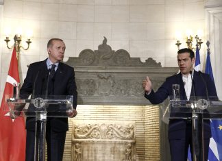 Ανταλλαγή “καρφιών” Τσίπρα – Ερντογάν
