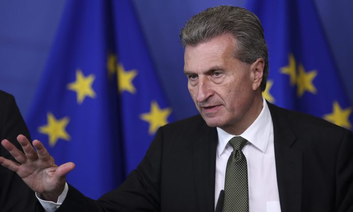 Γκ. Έτινγκερ: Η Ελλάδα δεν θα χρειαστεί πρόγραμμα βοήθειας