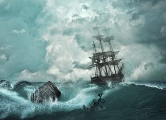 Ακυβέρνητο πλοίο στα ανοιχτά του λιμανιού του Πειραιά