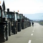 Αγροτικό μπλόκο στον Ε65 Αγροτικό μπλόκο στον Ε65