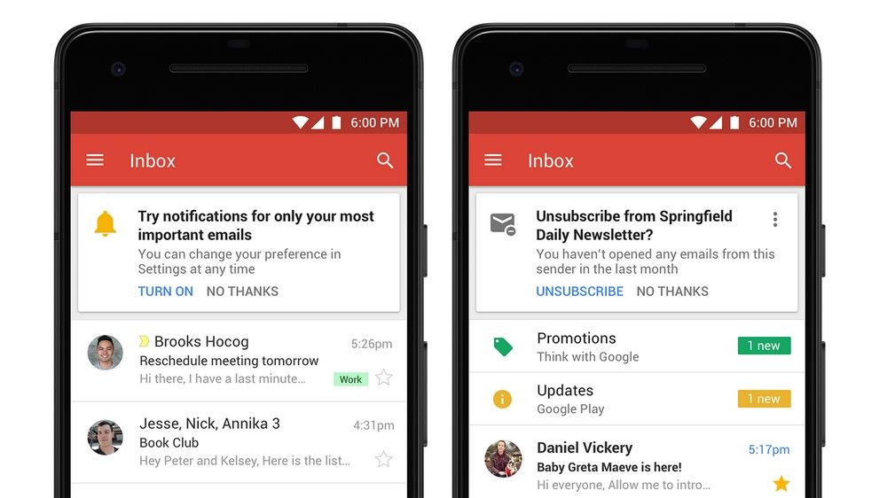 H Google Παρουσιάζει το Νέο Gmail