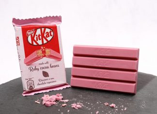 Nestlé: Η KitKat Ruby έφτασε και στην Ευρώπη