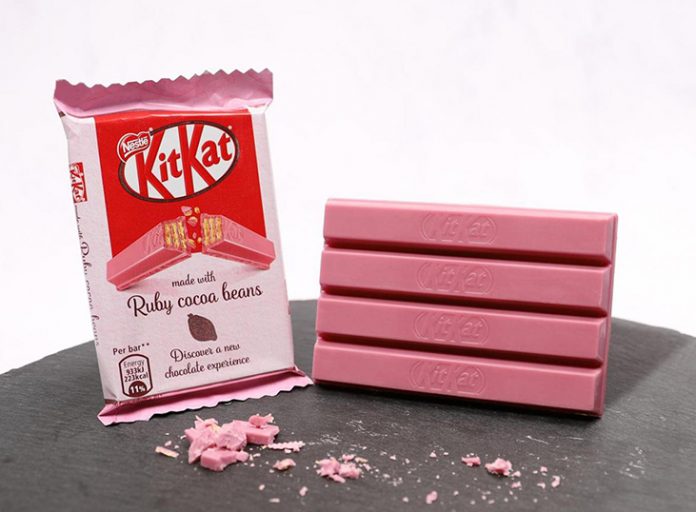 Nestlé: Η KitKat Ruby έφτασε και στην Ευρώπη