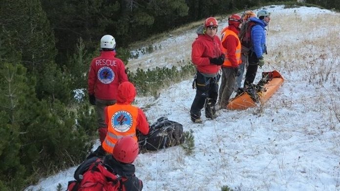 Επιχείρηση διάσωσης Γάλλου ορειβάτη στον Όλυμπο