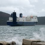 Πρόσκρουση πλοίου στο λιμάνι Σκάλας Αγκιστρίου