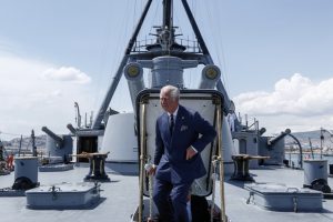 Στο θωρηκτό "Αβέρωφ" ο Κάρολος