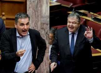 Αγριος καυγάς Τσακαλώτου - Βενιζέλου για το ΔΝΤ: "Εσείς το φέρατε"!
