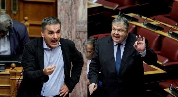 Αγριος καυγάς Τσακαλώτου - Βενιζέλου για το ΔΝΤ: 