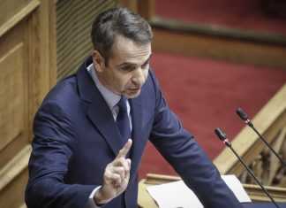 Πρόταση μομφής από τον Κυριάκο Μητσοτάκη