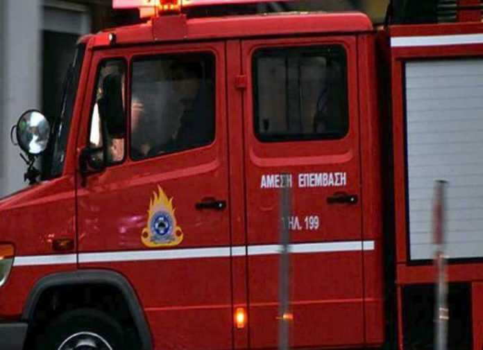 Πυρκαγιά στον 7ο όροφο κτιρίου στο κέντρο της Αθήνας