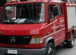 Πυρκαγιά σε κτίριο στο κέντρο της Αθήνας