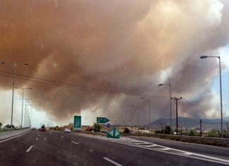 Αποκαταστάθηκε η κυκλοφορία στη λεωφόρο Μαραθώνος