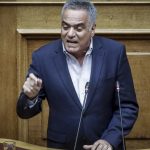 «Κονταροχτυπήθηκαν» στη Βουλή Σκουρλέτης-Πατούλης "Κονταροχτυπήθηκαν" στη Βουλή Σκουρλέτης-Πατούλης