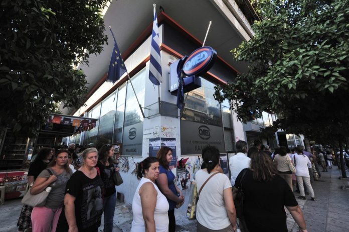 Αρνητική πρωτιά της Ελλάδας στην ανεργία