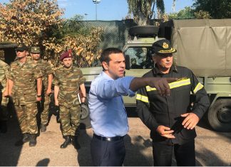Αιχμηρή ανακοίνωση της ΝΔ για την επίσκεψη Τσίπρα στο Μάτι