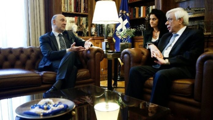 Θερμή παράκληση Παυλόπουλου σε Μοσκοβισί