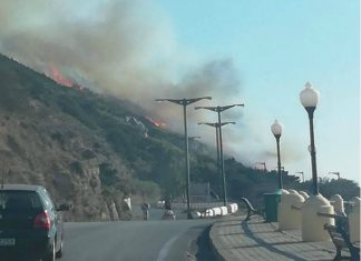 Νέα πυρκαγιά στη Ρόδο