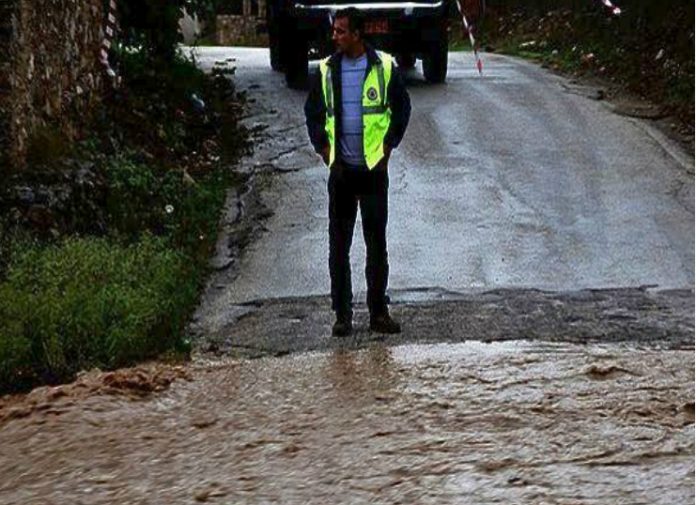 Πάτρα: Προβλήματα κυκλοφορίας λόγω έντονης βροχόπτωσης
