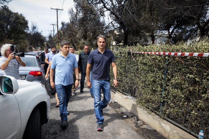 Το Μάτι επισκέφθηκε ο Κ. Μητσοτάκης