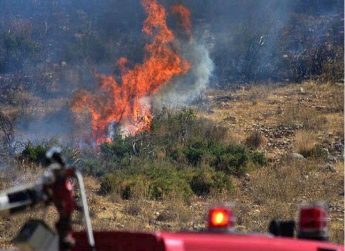 Πυρκαγιά στη Νέα Μάκρη - Δεν κινδυνεύει κατοικημένη περιοχή