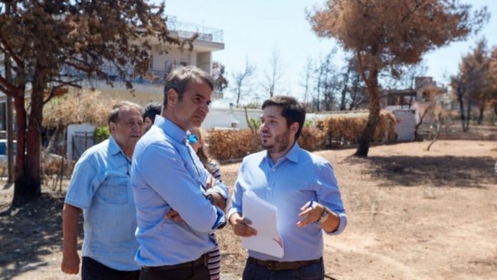 Στο Μάτι ο Μητσοτάκης: Στο Μάτι ο Μητσοτάκης: