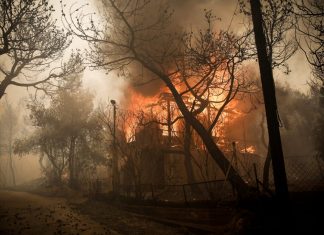 Θρήνος στην κηδεία των 5χρονων δίδυμων και της μητέρας τους (Εικόνες)