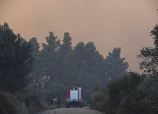 Πυρκαγιά στον Άγιο Στέφανο