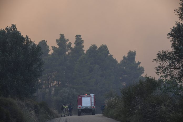 Πυρκαγιά στον Άγιο Στέφανο