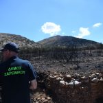 Πυρκαγιά το πρωί στη Σαρωνίδα