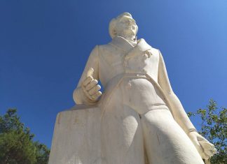 "Θύμα" βανδαλισμού το άγαλμα του Καποδίστρια στο Ναύπλιο [video]