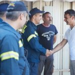 Στο πυροφυλάκιο Βύρωνα ο Κ. Μητσοτάκης
