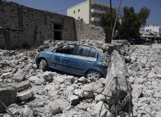 Τρίκαλα: Ξεκίνησε η καταγραφή ζημιών από το σεισμό