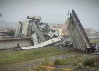 Τρόμος στη Γένοβα: Κατέρρευσε γέφυρα σε αυτοκινητόδρομο [Φωτο & Video]