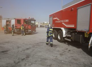 Σε εξέλιξη πυρκαγιά στη Βέργα Καστοριάς