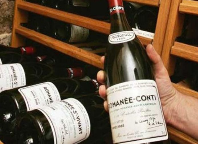 Μπουκάλι κρασί Romanee-Conti πουλήθηκε 558.000 δολλαρία σε δημοπρασία