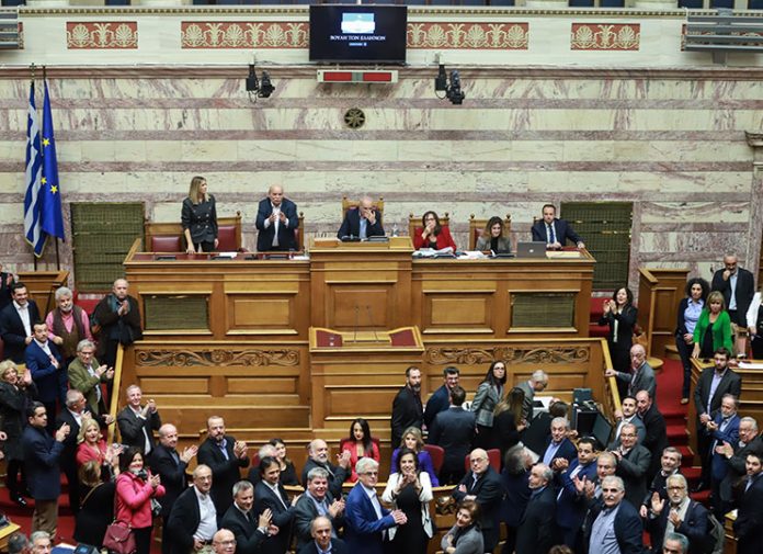 Υπερψηφίστηκε με 154 ψήφους ο προϋπολογισμός 2019