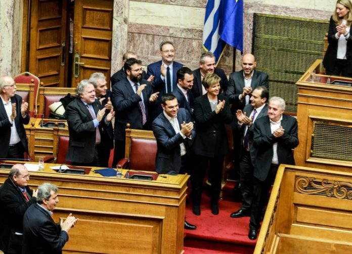 Η Βουλή έδωσε ψήφο εμπιστοσύνης