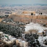 Χιόνια στην Αττική έφερε ο «Τηλέμαχος»