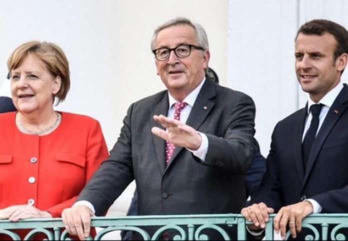 Μακρόν, Μέρκελ, Γιούνκερ και Σι Τζινπίνγκ σε μια σύνοδο χωρίς προηγούμενο, στο Παρίσι